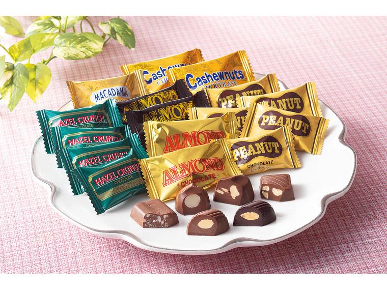 ナッツチョコレートバラエティ6 116g（個包装込み）