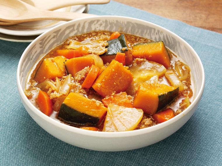 おかずキット　栗かぼちゃと豚そぼろの甘だれ煮 2〜3人前