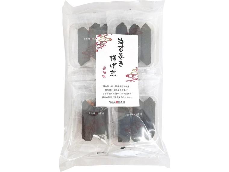 日本橋錦豊琳　海苔巻き揚げ煎　醤油味 3本×8