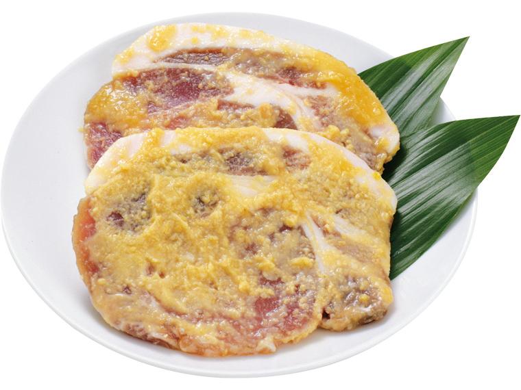 めぐみ米豚ロース米こうじ味噌漬 2枚190g