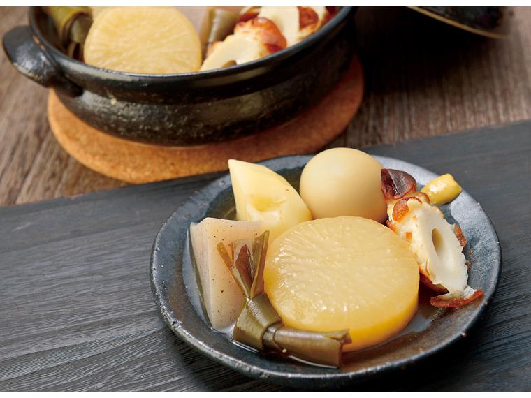 洗い大根（葉切り） 1本(800g)