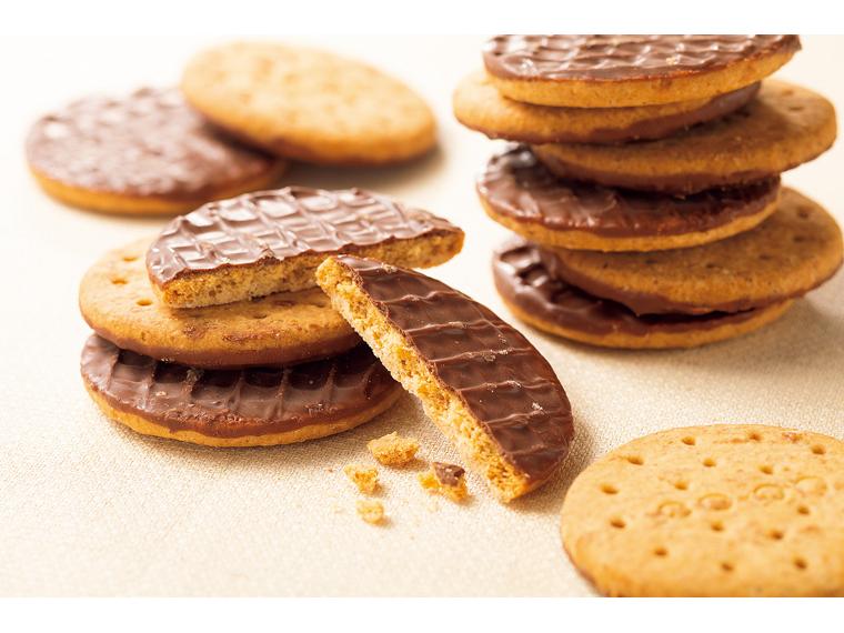 全粒粉ミルクチョコビス（北海道小麦１００％） 3枚×4袋×2