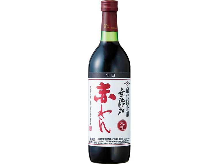 蒼龍　無添加赤わいん（辛口） 720ml