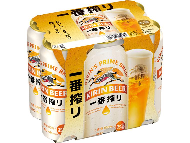 キリン一番搾り生 500ml×6