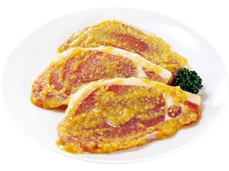 めぐみ米豚ロース米こうじ味噌漬 3枚285g