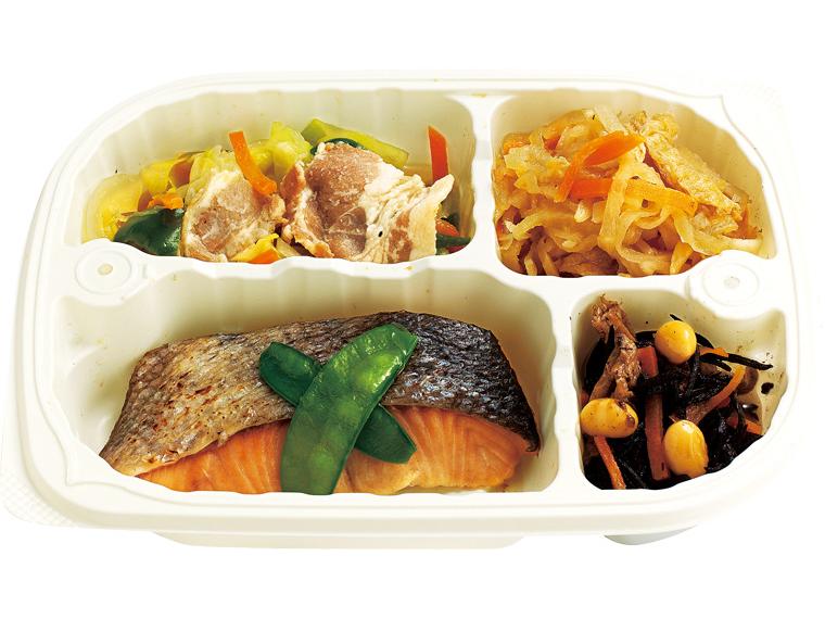 マム　レンジdeおかずプレート（国産鮭の塩焼きセット） 1個230g