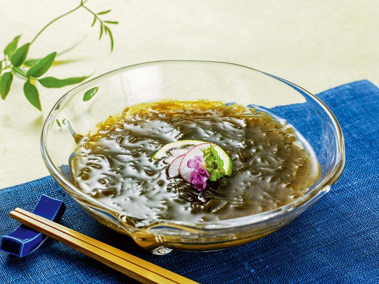 久米島産味付太もずく一番摘み（土佐酢） 60g×4