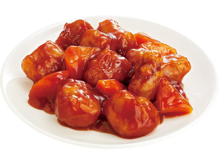 玉・ピーで仕上げるめぐみ米豚の酢豚 235g