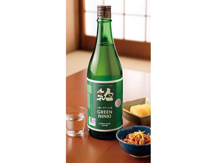 人気一　グリーン人気　オーガニック純米吟醸 720ml