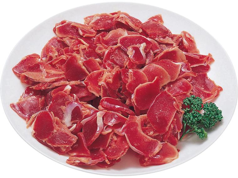 南国元気鶏砂肝スライス（バラ凍結） 300g