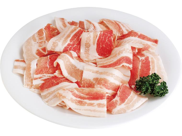 めぐみ米豚バラ切落し（バラ凍結） 220g