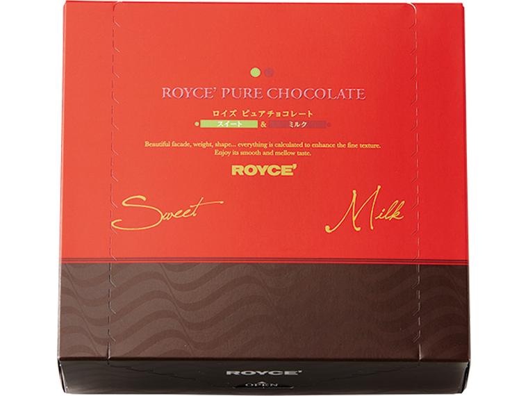 ロイズ　ピュアチョコレート（スイート&ミルク） 20枚×2種