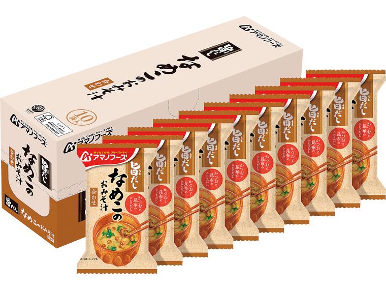 旨だし　なめこのおみそ汁（合わせ） 8g×10