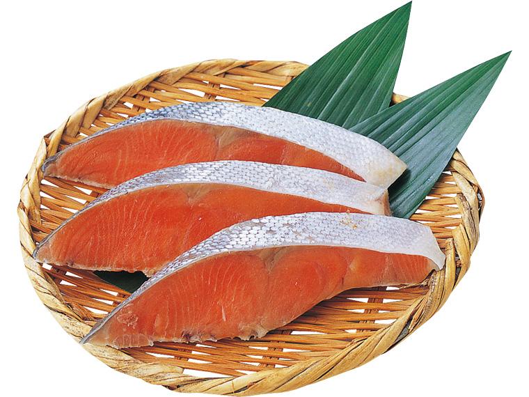 紅鮭切身甘塩味（ロシア産） 3切180g