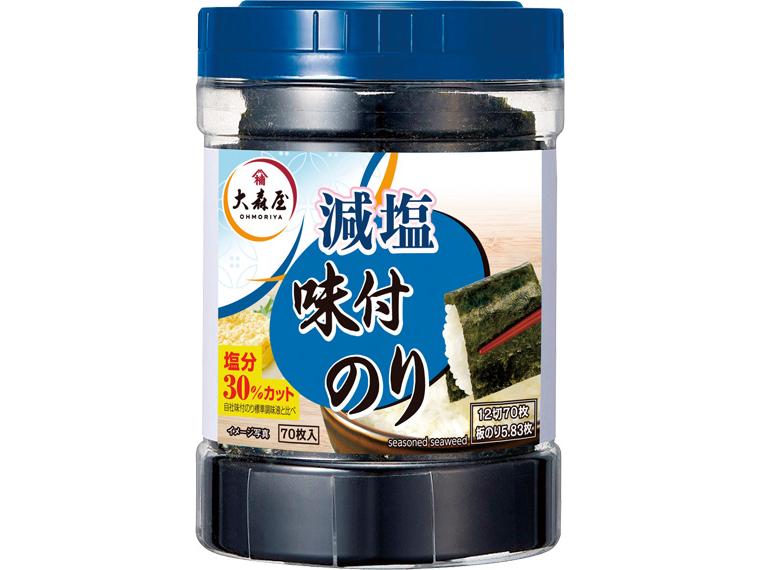 減塩味付のり 12切70枚