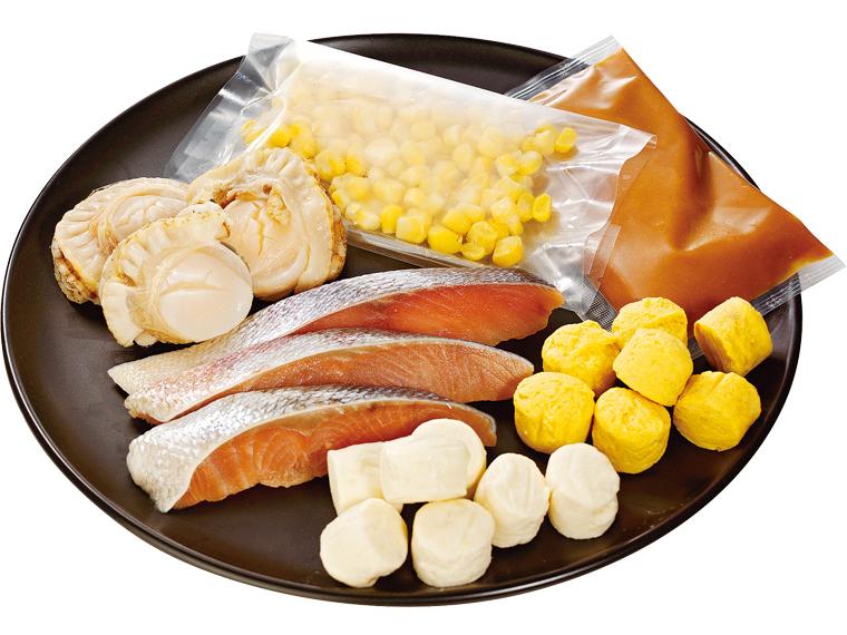 北海道ぎょれんの石狩鍋セット 430g（具材330g、たれ100g）