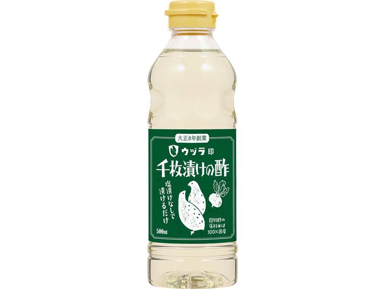 千枚漬けの酢 500ml