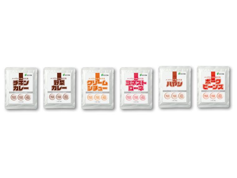 エコワン洋風防災食おかず6種セット 6種6個