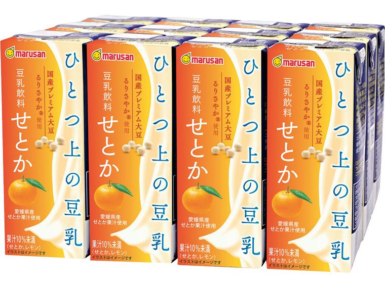 ひとつ上の豆乳　せとか 200ml×12