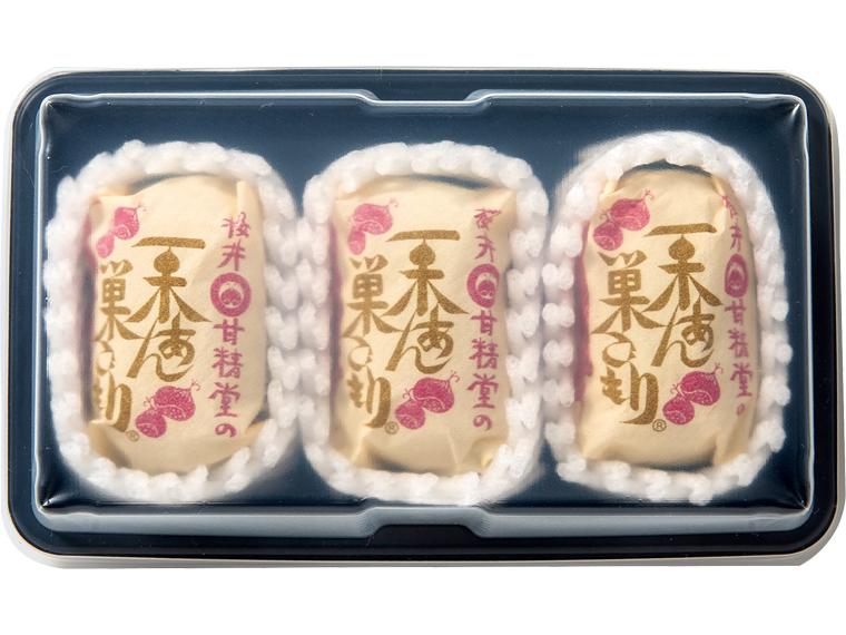 いと忠　桜井甘精堂の栗あん巣ごもり３個