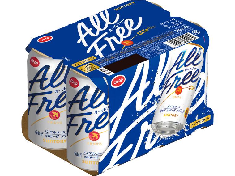 サントリー　オールフリー 350ml×6
