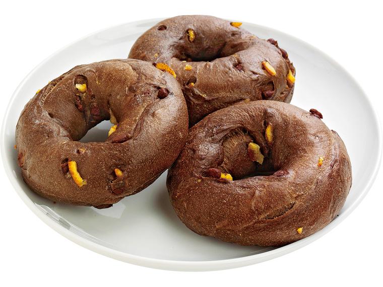 北海道産ゆめちから使用ショコラオランジュベーグル 3個