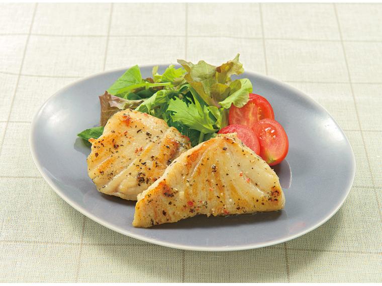 ふぞろいのかじきバジルオイルソテー 210g（5〜8切）