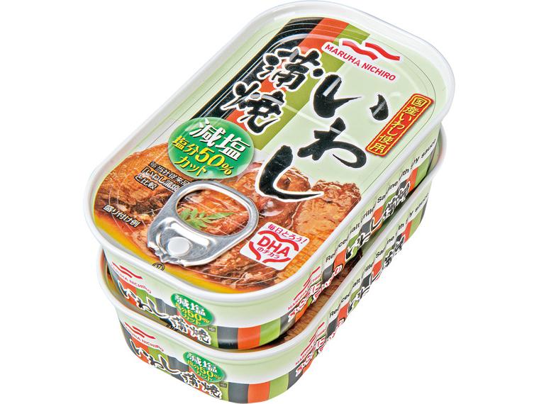 減塩　いわし蒲焼缶 100g（固形量70g）×2