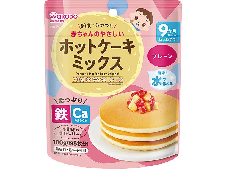 赤ちゃんのやさしいホットケーキミックス 100g