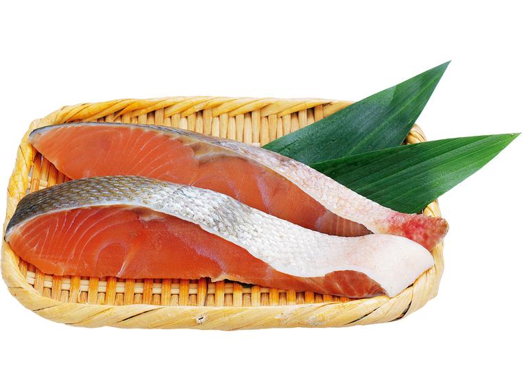 東都北海道枝幸産生秋鮭切身（冷凍） 2切120g