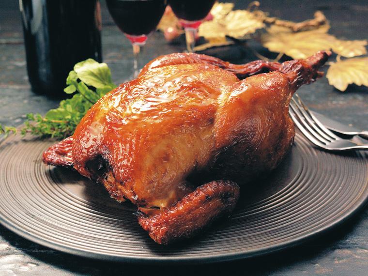 ≪数量限定96個（抽選）≫国産若鶏ローストチキン（１羽丸） 640g