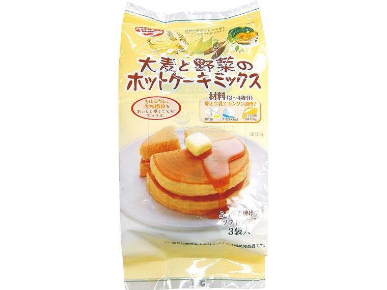 大麦と野菜のホットケーキミックス 150g×3