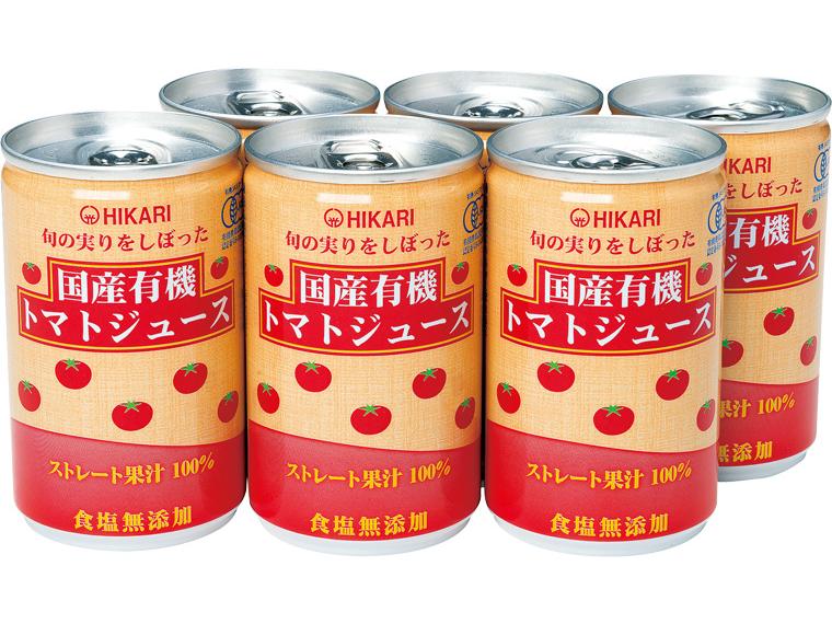 ≪数量限定74個（抽選）≫国産有機トマトジュース　１６０ｇ×６ 160g×6