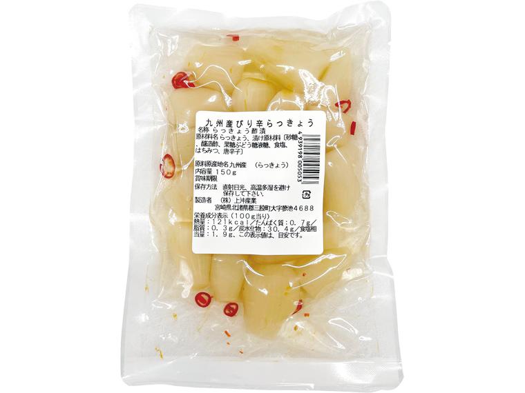 九州産ぴり辛らっきょう 150g