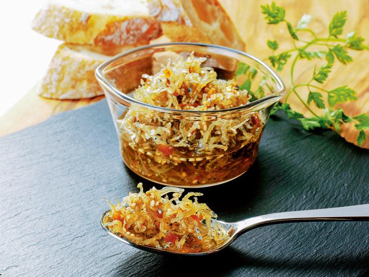 あんちょび入り　じゃこのオイル漬け 80g