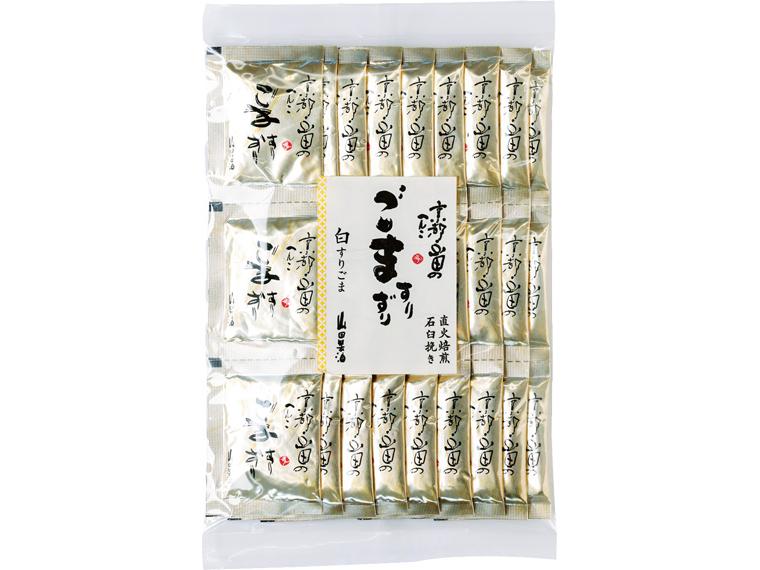 京都山田　石臼挽きすりごま（白） 81g(3g×27袋)