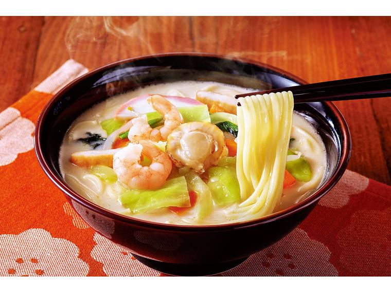 海鮮ちゃんぽん　海老と帆立入り 321g（めん150g、スープ1袋）