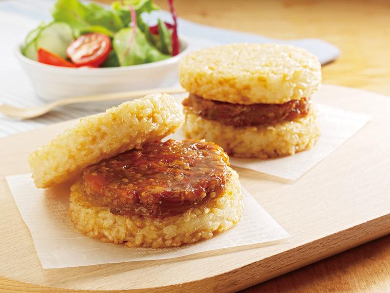 ≪数量限定2718個（抽選）≫鶏肉ときんぴらのライスバーガー　２個 2個260g