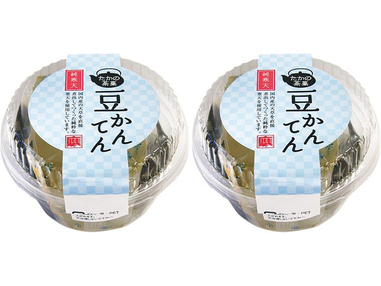 たかの茶菓　豆かんてん 155g×2