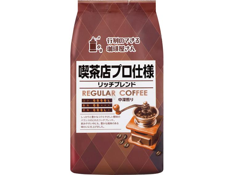 喫茶店プロ仕様　リッチブレンド(粉） 300g
