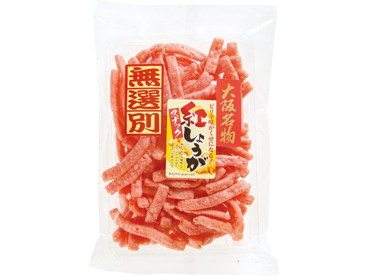大阪名物　紅しょうがスナック　無選別 60g