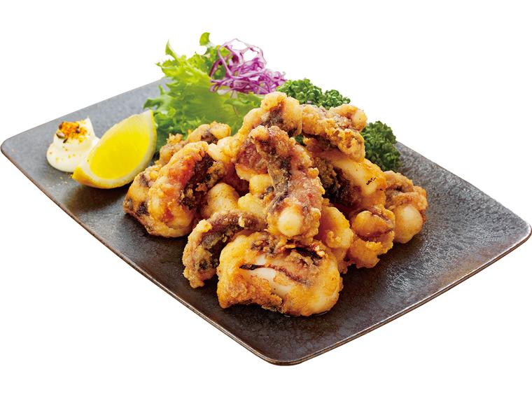 ふっくらいか下足唐揚げ 180g