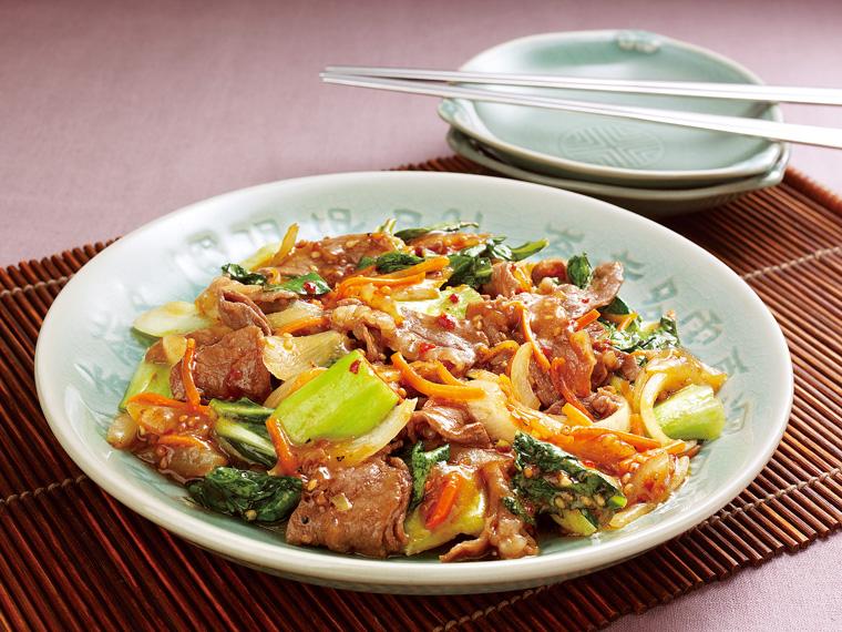 おかずキット　牛肉と野菜のプルコギ風 2人前