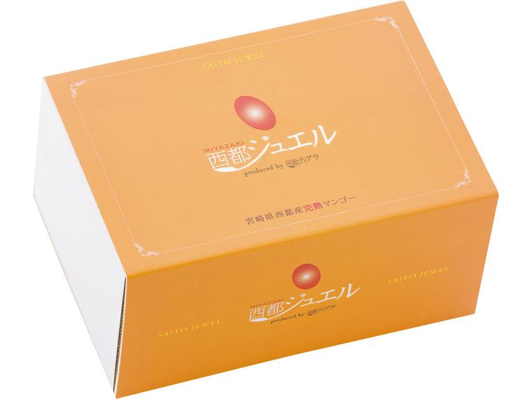 自宅　宮崎マンゴー（西都ジュエル） 2玉(450g×2・3L)