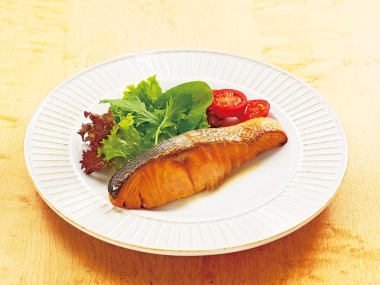 北海道枝幸産秋鮭切身バター醤油味 4切200g