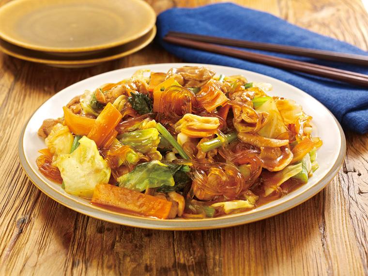 おかずキット　豚肉と春雨の甘辛みそ炒め(産直豚肉使用) 2人前