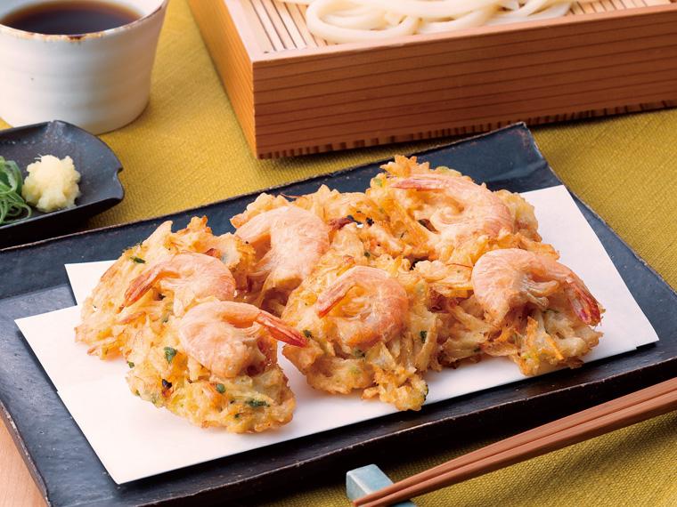 国産芝えびのせミニかき揚げ 6個120g