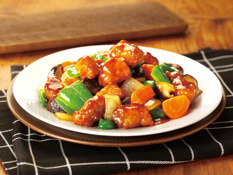 お手軽国産酢豚セット 豚肉150g・たれ150g