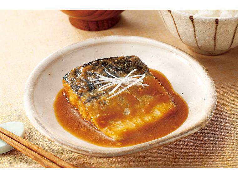 骨取りさばの味噌煮 3袋285g