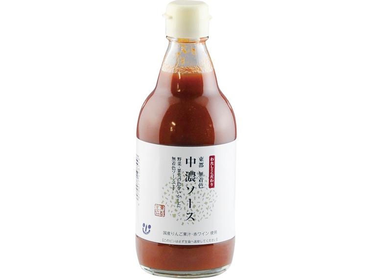 東都無着色中濃ソース 360ml